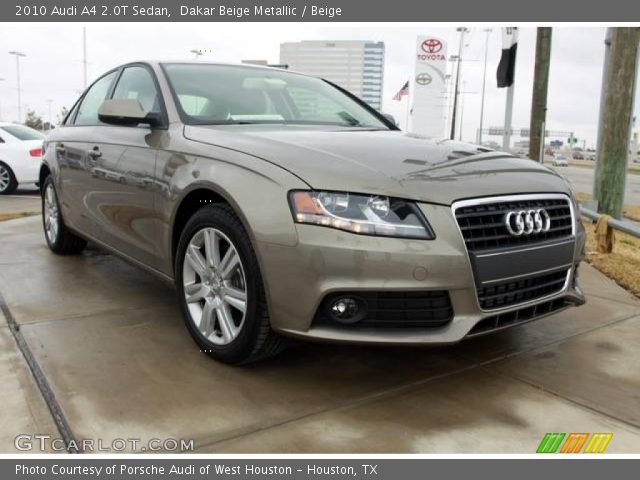 2010 Audi A4 2.0T Sedan in Dakar Beige Metallic