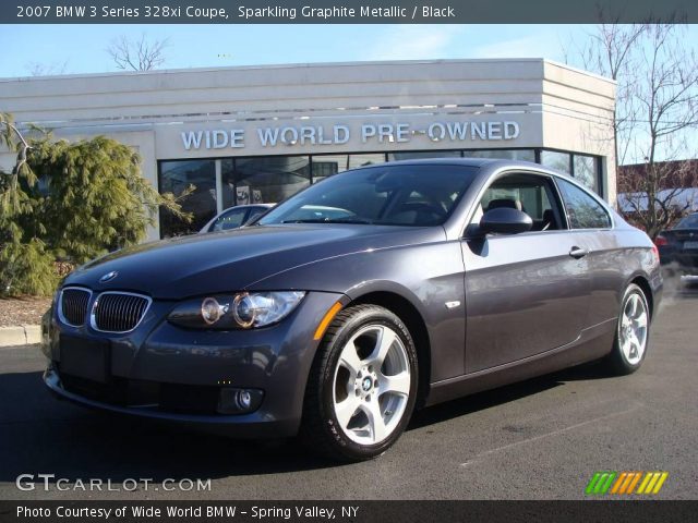 2007 BMW 3 Series 328xi Coupe in Sparkling Graphite Metallic