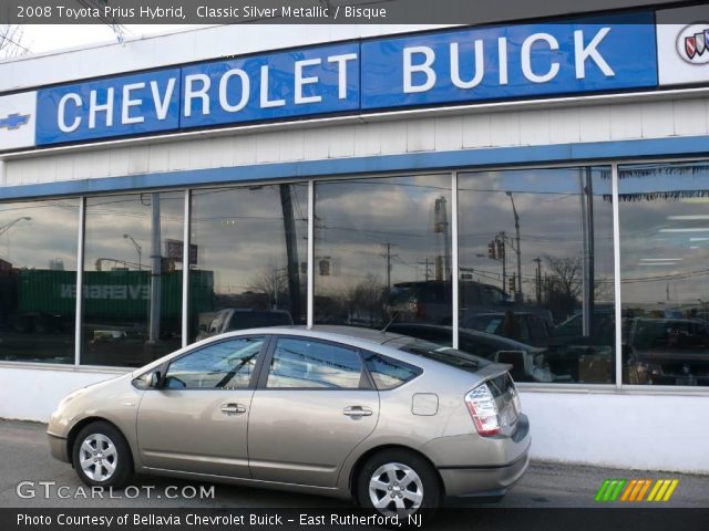 2008 Toyota Prius Hybrid in Classic Silver Metallic