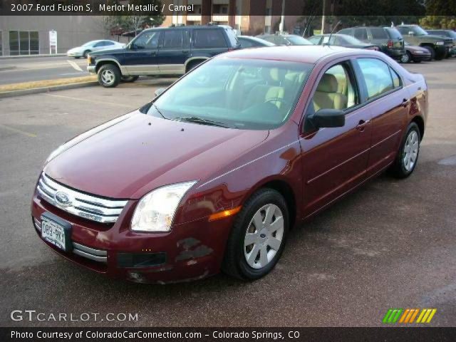 2007 Ford Fusion S in Merlot Metallic