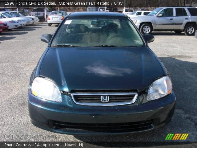 1996 Honda Civic DX Sedan in Cypress Green Pearl Metallic