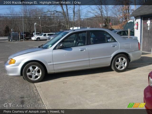 2000 Mazda Protege ES in Highlight Silver Metallic