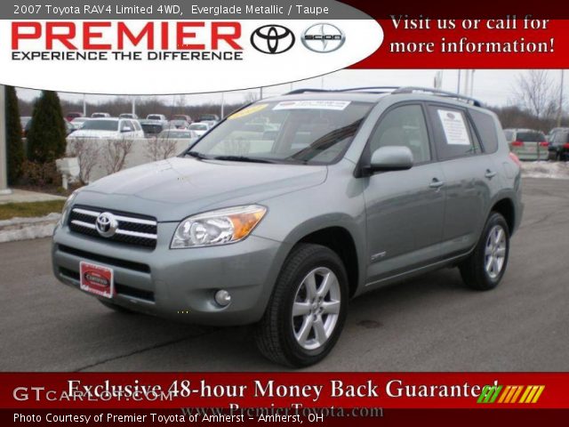 2007 Toyota RAV4 Limited 4WD in Everglade Metallic