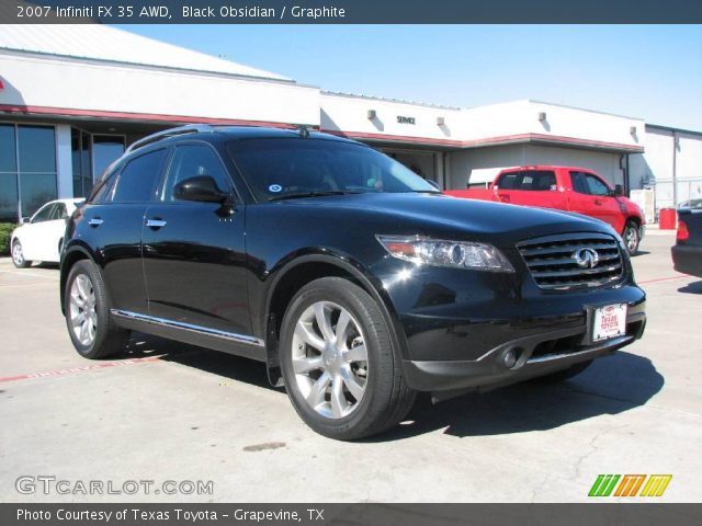 2007 Infiniti FX 35 AWD in Black Obsidian