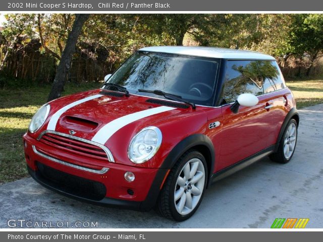 2002 Mini Cooper S Hardtop in Chili Red