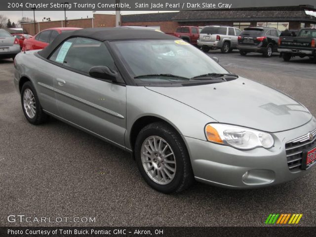 2004 Chrysler Sebring Touring Convertible in Satin Jade Pearl