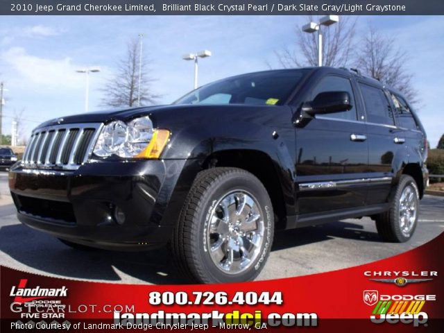 2010 Jeep Grand Cherokee Limited in Brilliant Black Crystal Pearl