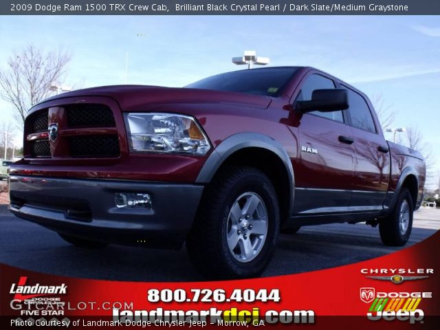 2009 Dodge Ram 1500 TRX Crew Cab in Brilliant Black Crystal Pearl