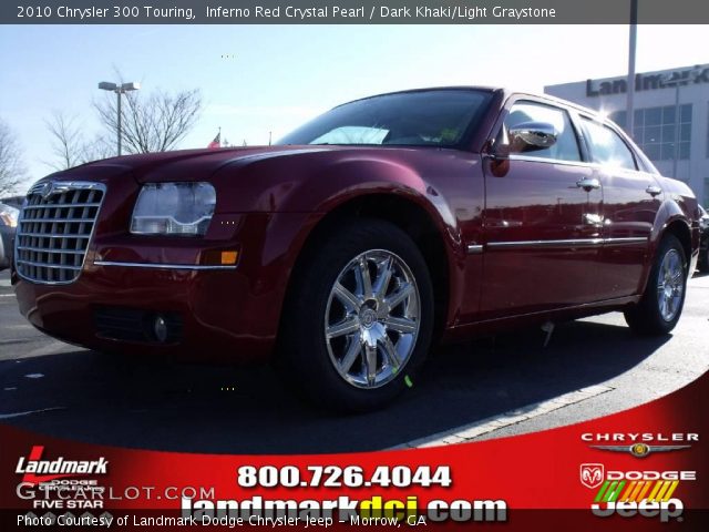 2010 Chrysler 300 Touring in Inferno Red Crystal Pearl