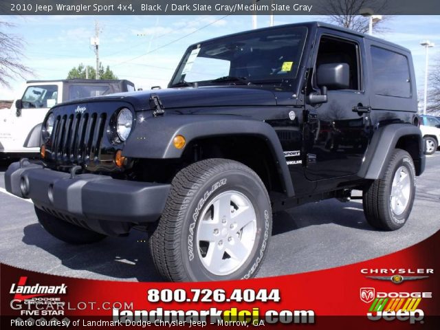 2010 Jeep Wrangler Sport 4x4 in Black