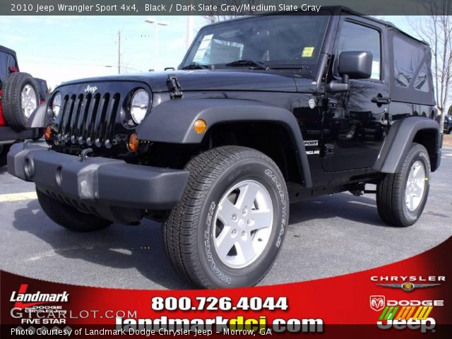2010 Jeep Wrangler Sport 4x4 in Black