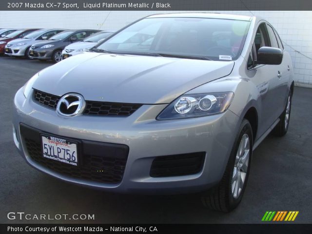 2007 Mazda CX-7 Sport in Liquid Platinum Metallic