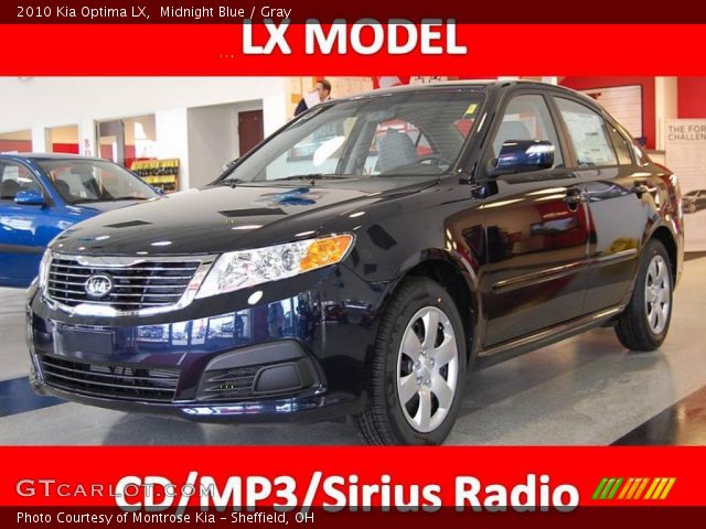 2010 Kia Optima LX in Midnight Blue