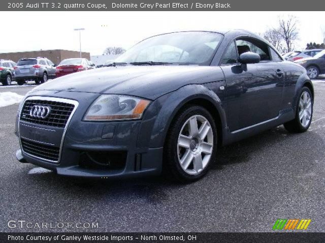 2005 Audi TT 3.2 quattro Coupe in Dolomite Grey Pearl Effect