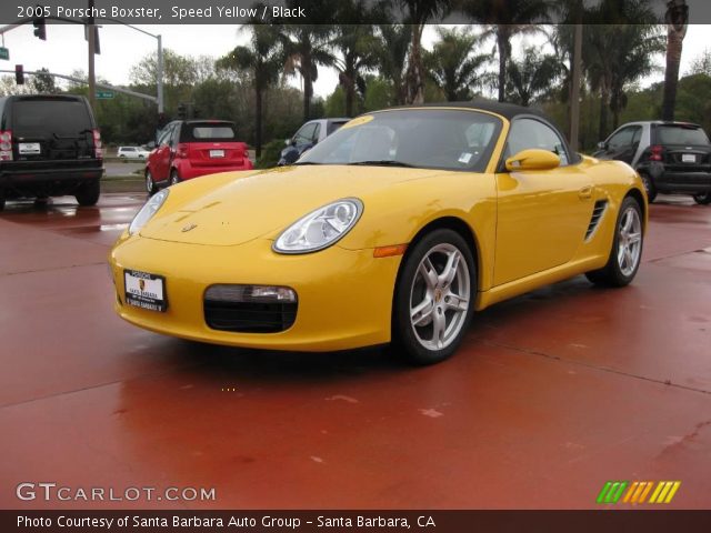 2005 Porsche Boxster  in Speed Yellow