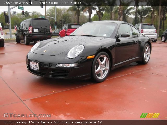 2007 Porsche 911 Carrera 4 Coupe in Black