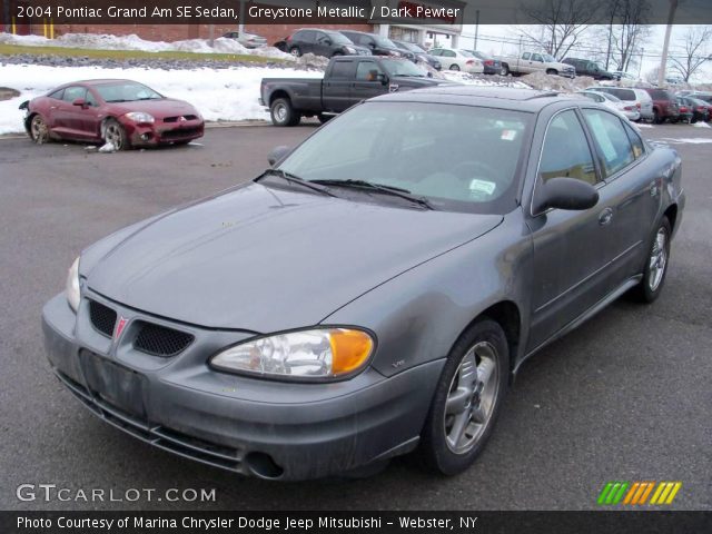 2004 Pontiac Grand Am SE Sedan in Greystone Metallic