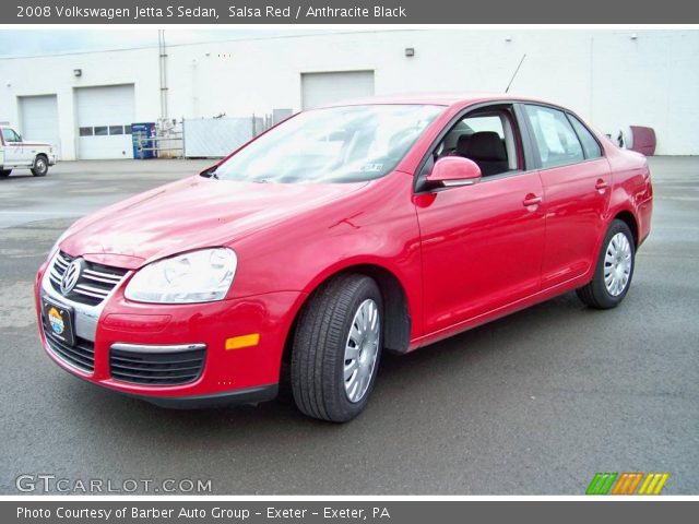 2008 Volkswagen Jetta S Sedan in Salsa Red