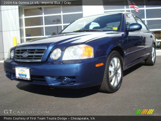 2004 Kia Optima LX V6 in Imperial Blue