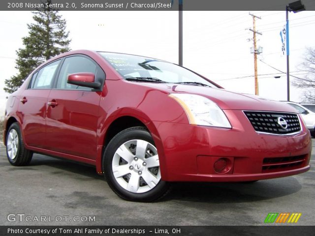 2008 Nissan Sentra 2.0 in Sonoma Sunset