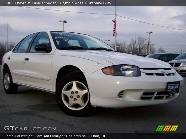 2003 Chevrolet Cavalier Sedan in Olympic White