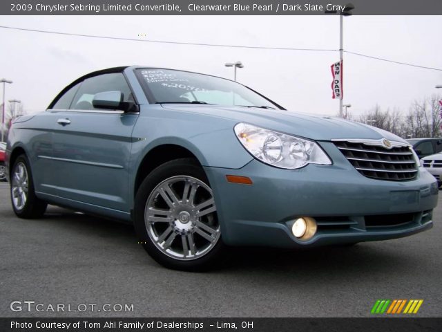 2009 Chrysler Sebring Limited Convertible in Clearwater Blue Pearl