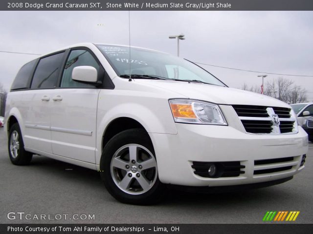2008 Dodge Grand Caravan SXT in Stone White