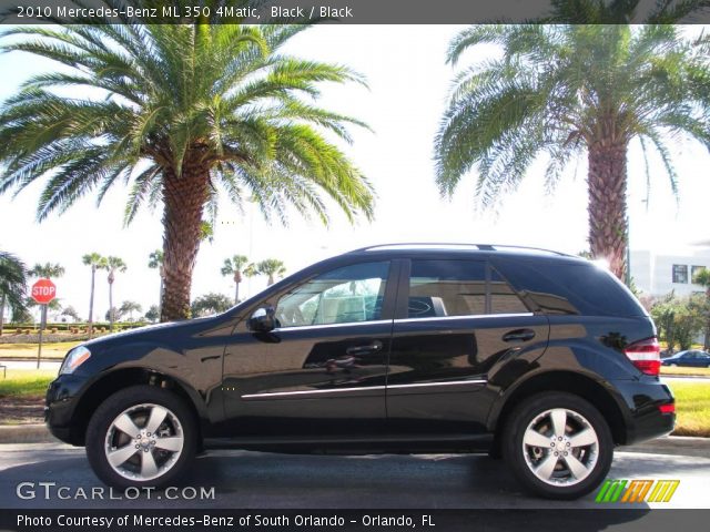 2010 Mercedes-Benz ML 350 4Matic in Black