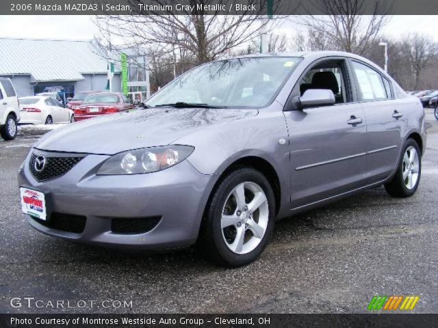 2006 Mazda MAZDA3 i Sedan in Titanium Gray Metallic