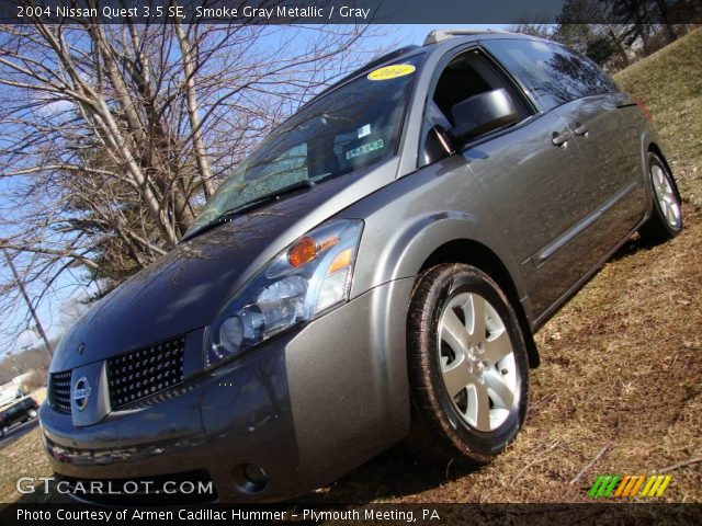 2004 Nissan Quest 3.5 SE in Smoke Gray Metallic
