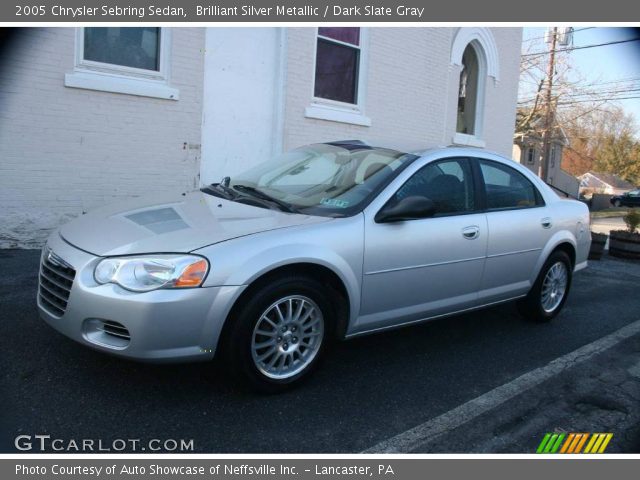 2005 Chrysler Sebring Sedan in Brilliant Silver Metallic