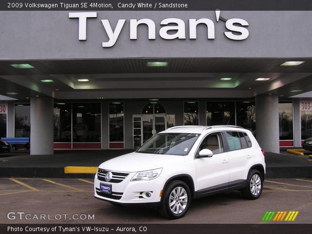 2009 Volkswagen Tiguan SE 4Motion in Candy White