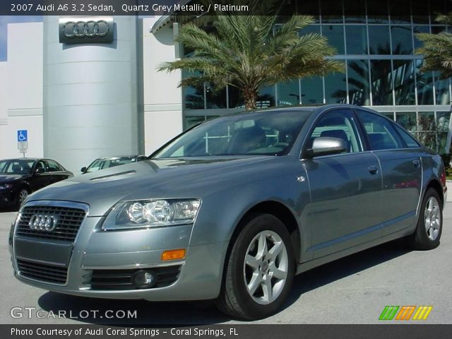 2007 Audi A6 3.2 Sedan in Quartz Grey Metallic