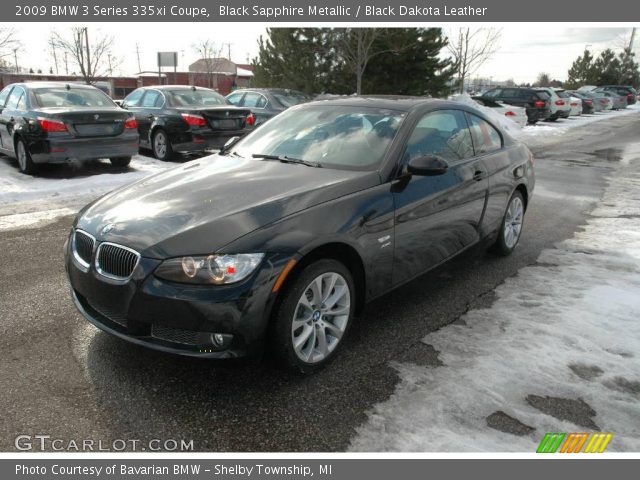 2009 BMW 3 Series 335xi Coupe in Black Sapphire Metallic