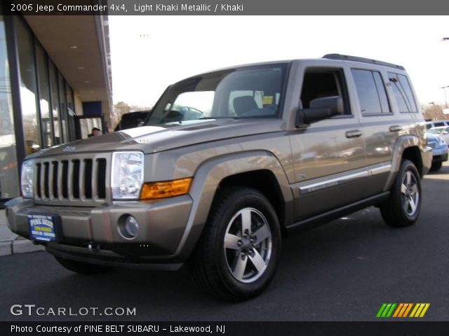 2006 Jeep Commander 4x4 in Light Khaki Metallic
