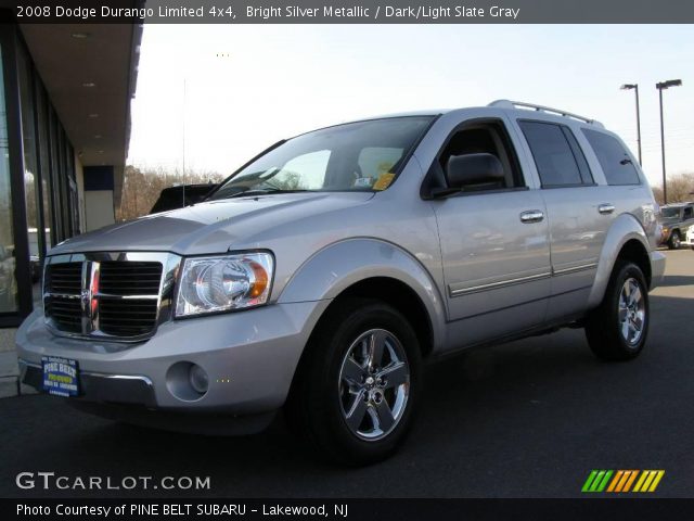 2008 Dodge Durango Limited 4x4 in Bright Silver Metallic