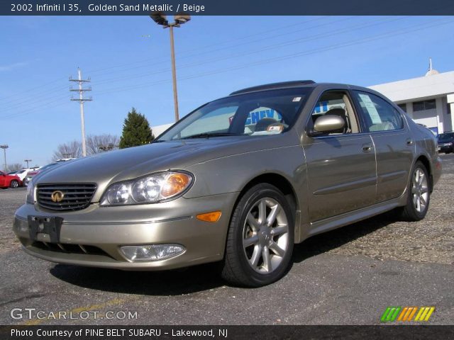 2002 Infiniti I 35 in Golden Sand Metallic