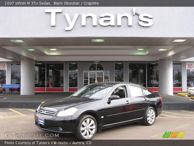 2007 Infiniti M 35x Sedan in Black Obsidian