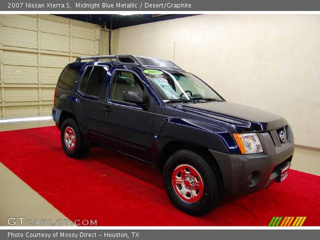 2007 Nissan Xterra S in Midnight Blue Metallic