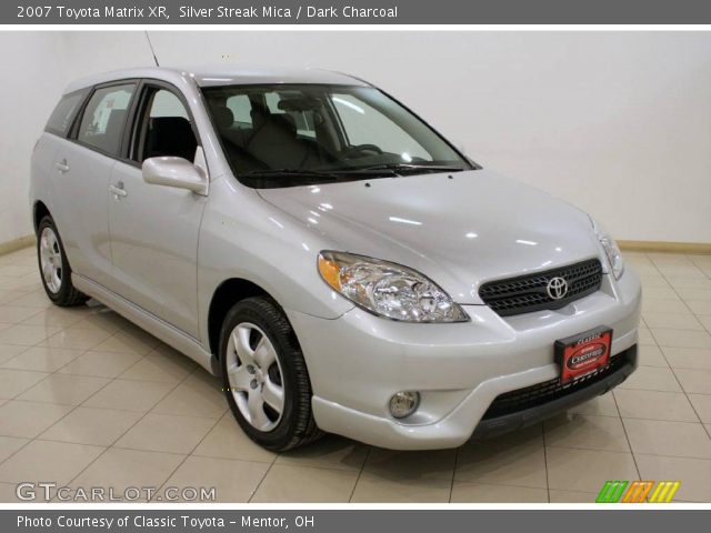 2007 Toyota Matrix XR in Silver Streak Mica