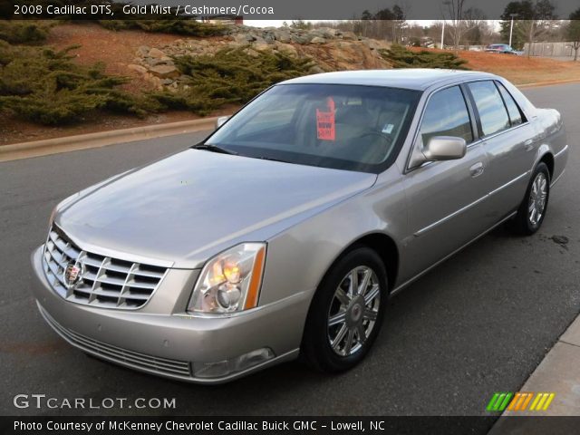 2008 Cadillac DTS  in Gold Mist