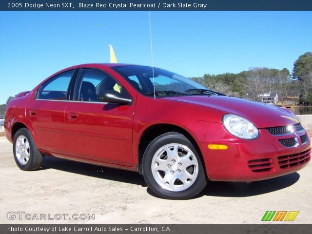 2005 Dodge Neon SXT in Blaze Red Crystal Pearlcoat