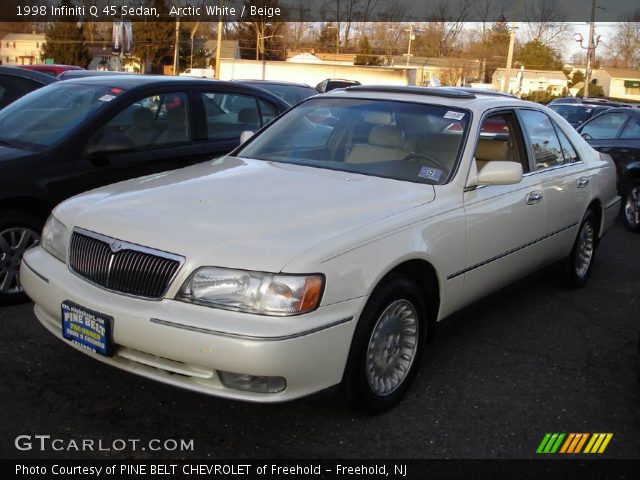 1998 Infiniti Q 45 Sedan in Arctic White