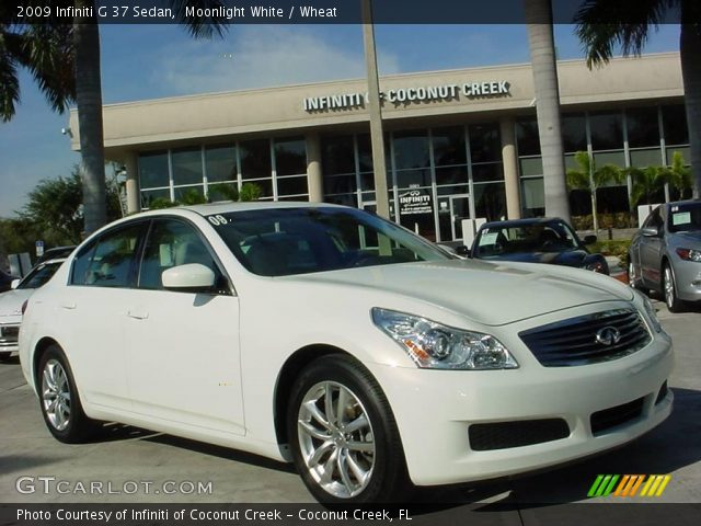 2009 Infiniti G 37 Sedan in Moonlight White