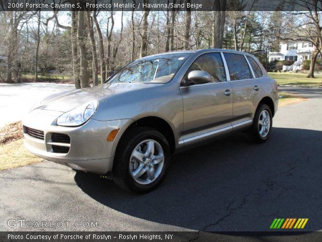 2006 Porsche Cayenne S in Prosecco Metallic