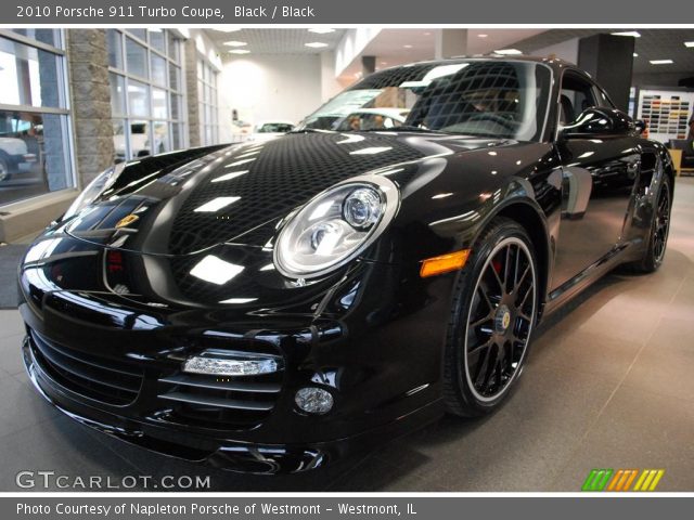 2010 Porsche 911 Turbo Coupe in Black