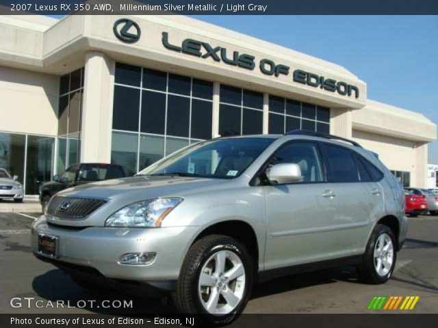 2007 Lexus RX 350 AWD in Millennium Silver Metallic