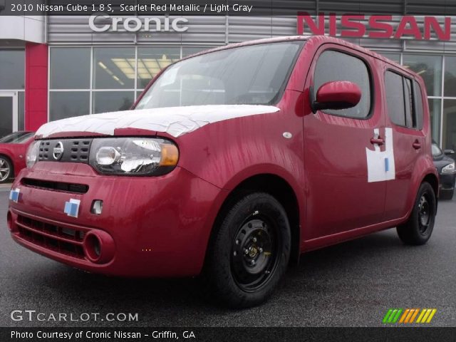 2010 Nissan Cube 1.8 S in Scarlet Red Metallic