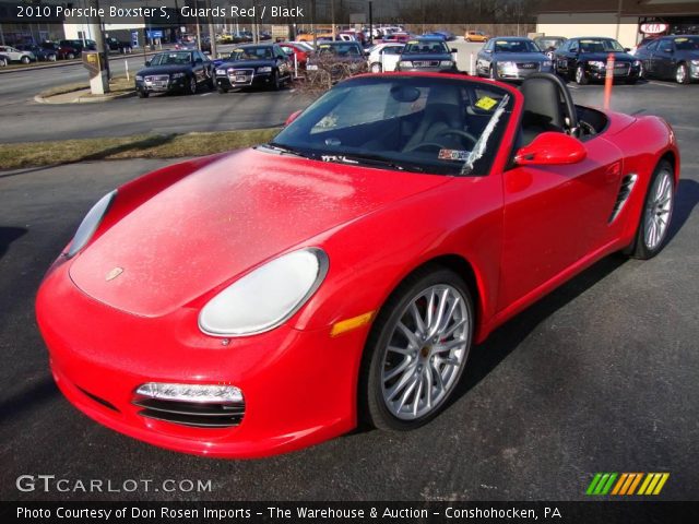 2010 Porsche Boxster S in Guards Red
