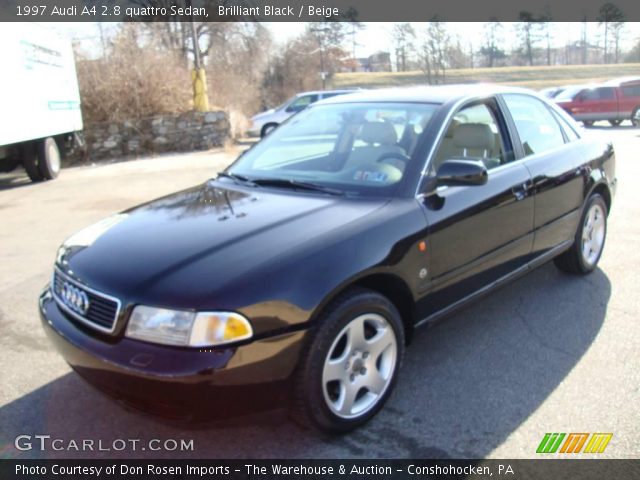 1997 Audi A4 2.8 quattro Sedan in Brilliant Black